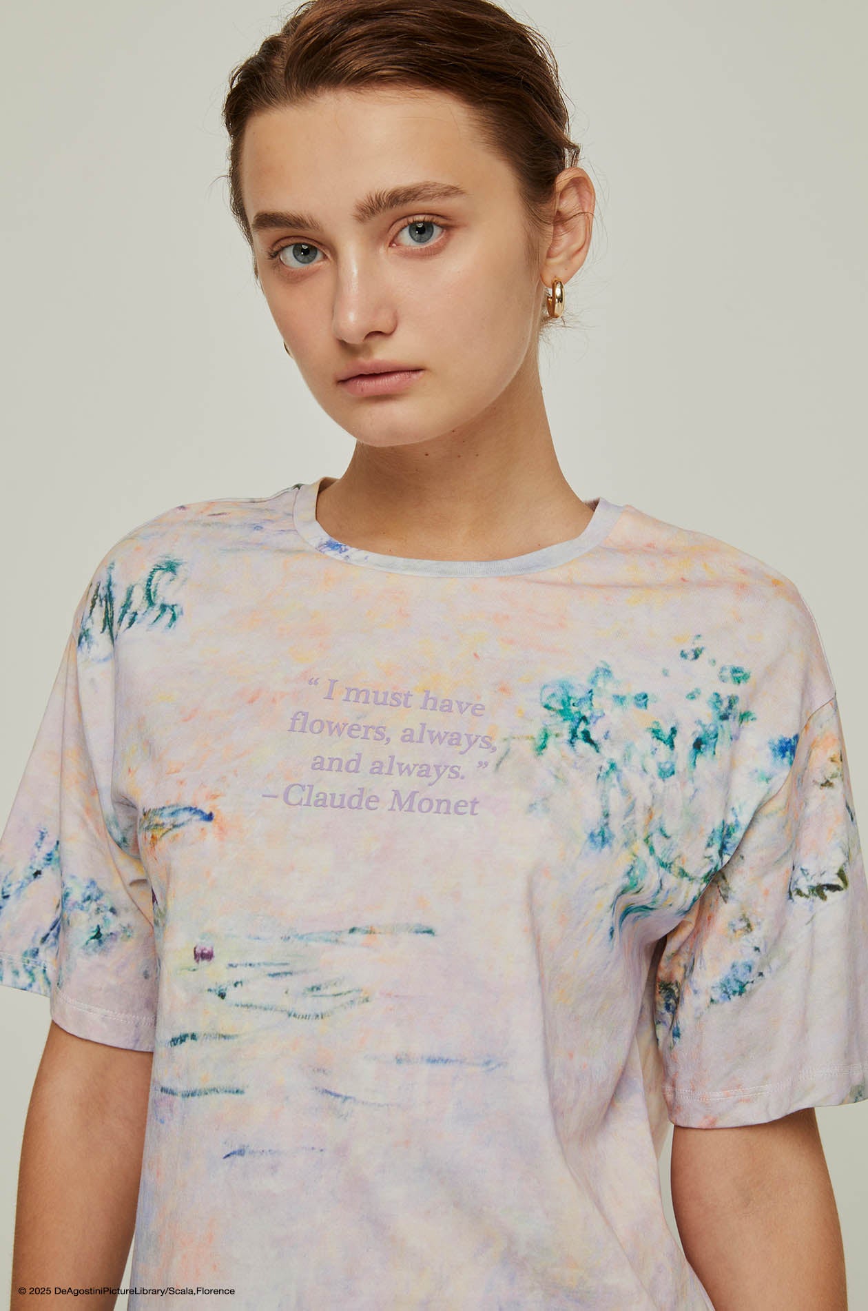 MONET QUOTE GRAPHIC TEE