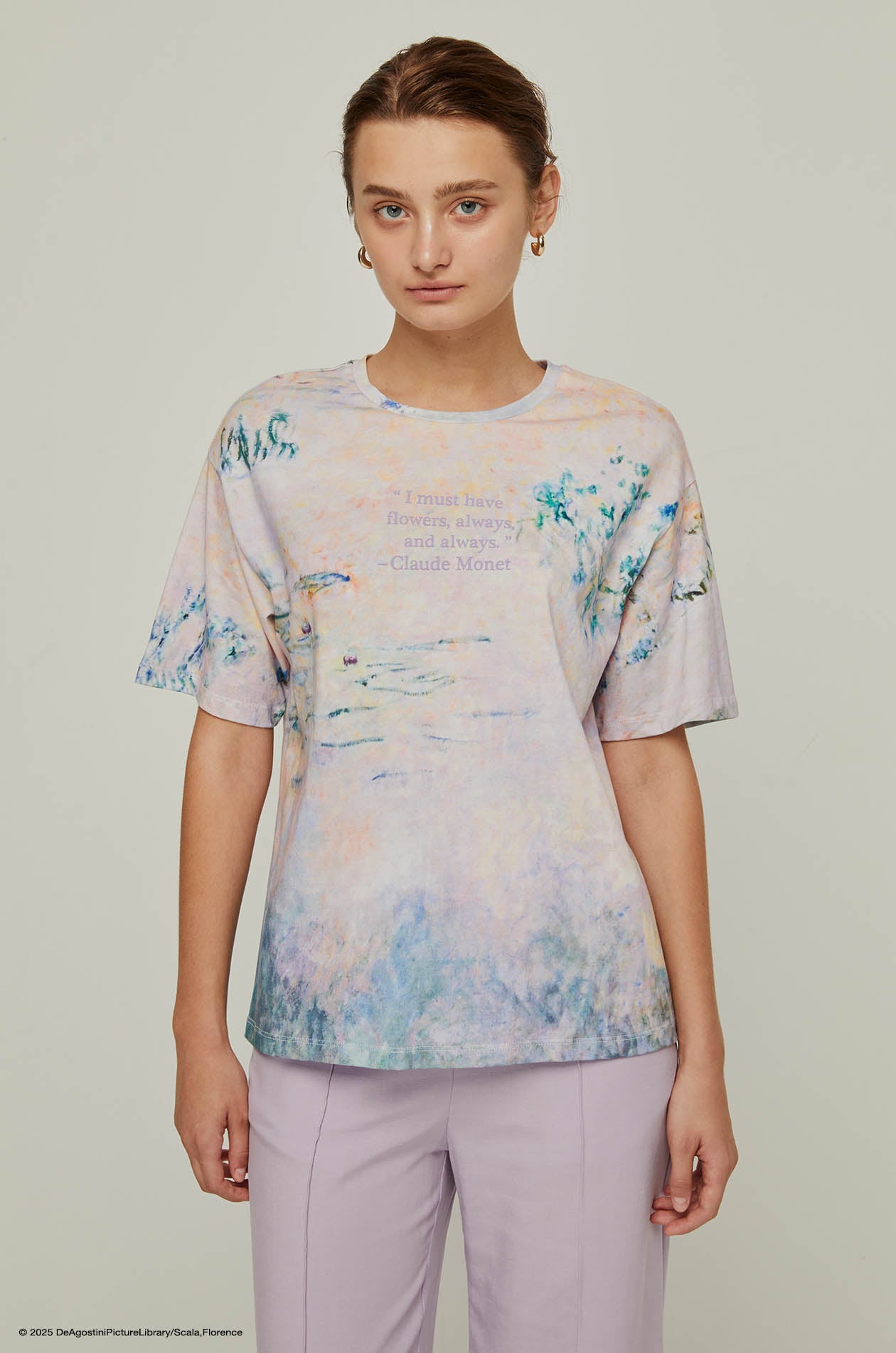 MONET QUOTE GRAPHIC TEE
