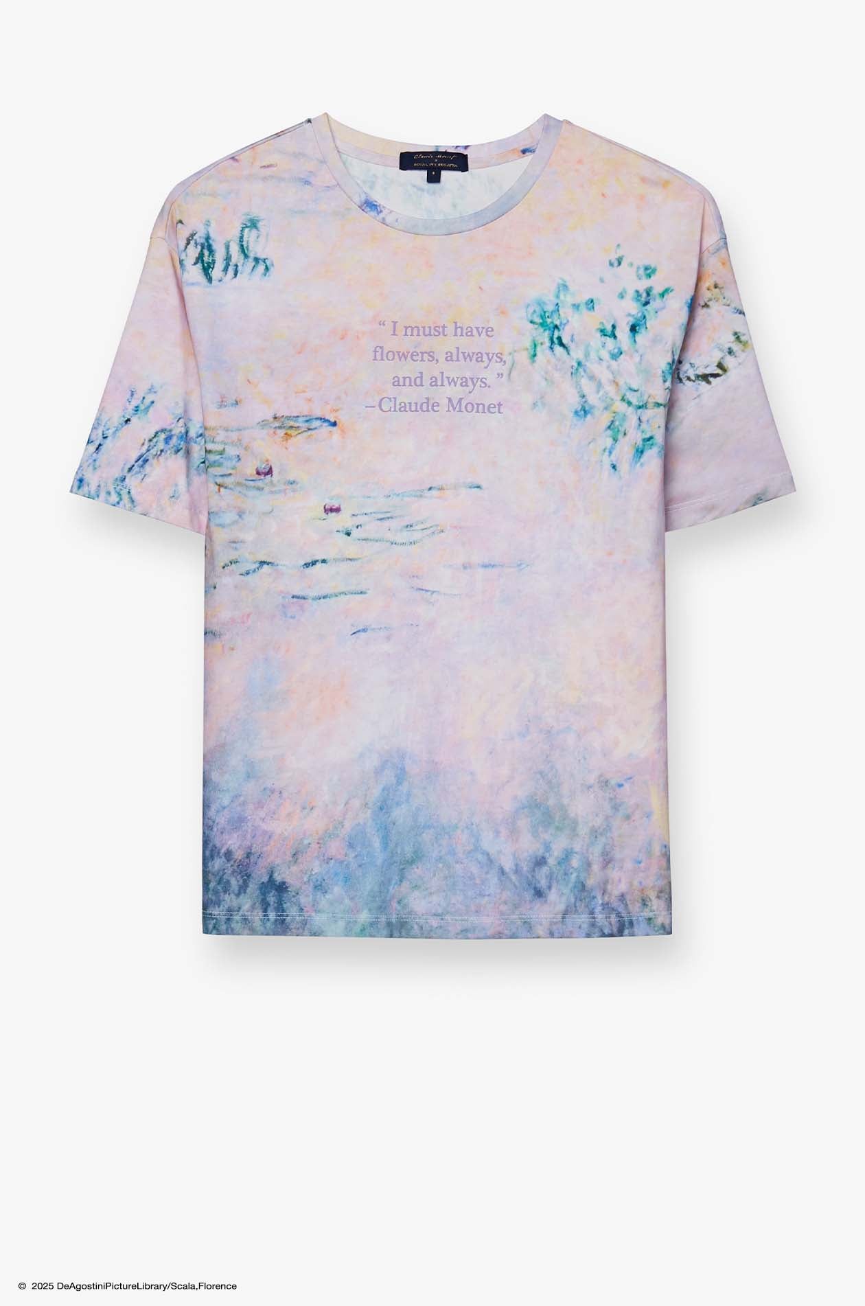 MONET QUOTE GRAPHIC TEE