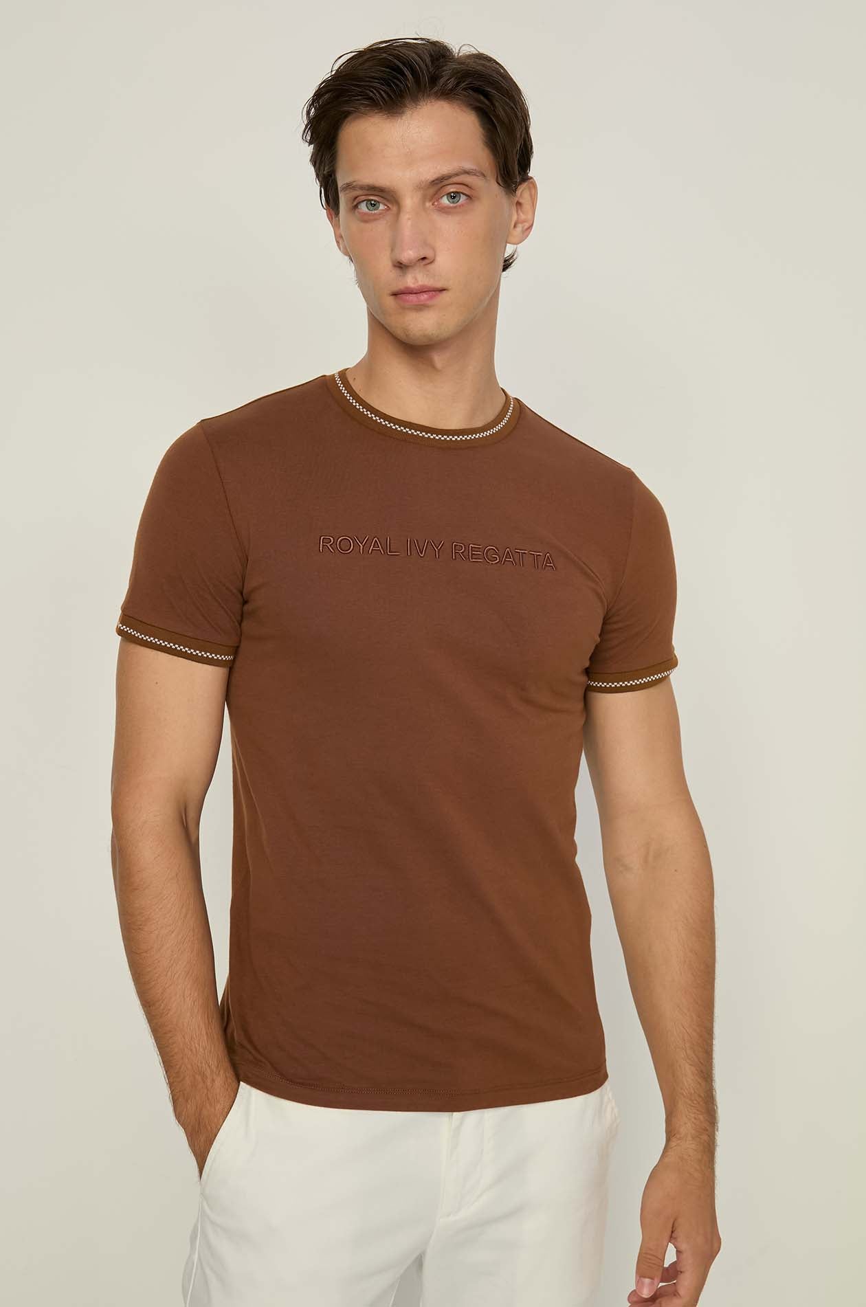 EMBOSSED LOGO GRAPHIC TEE