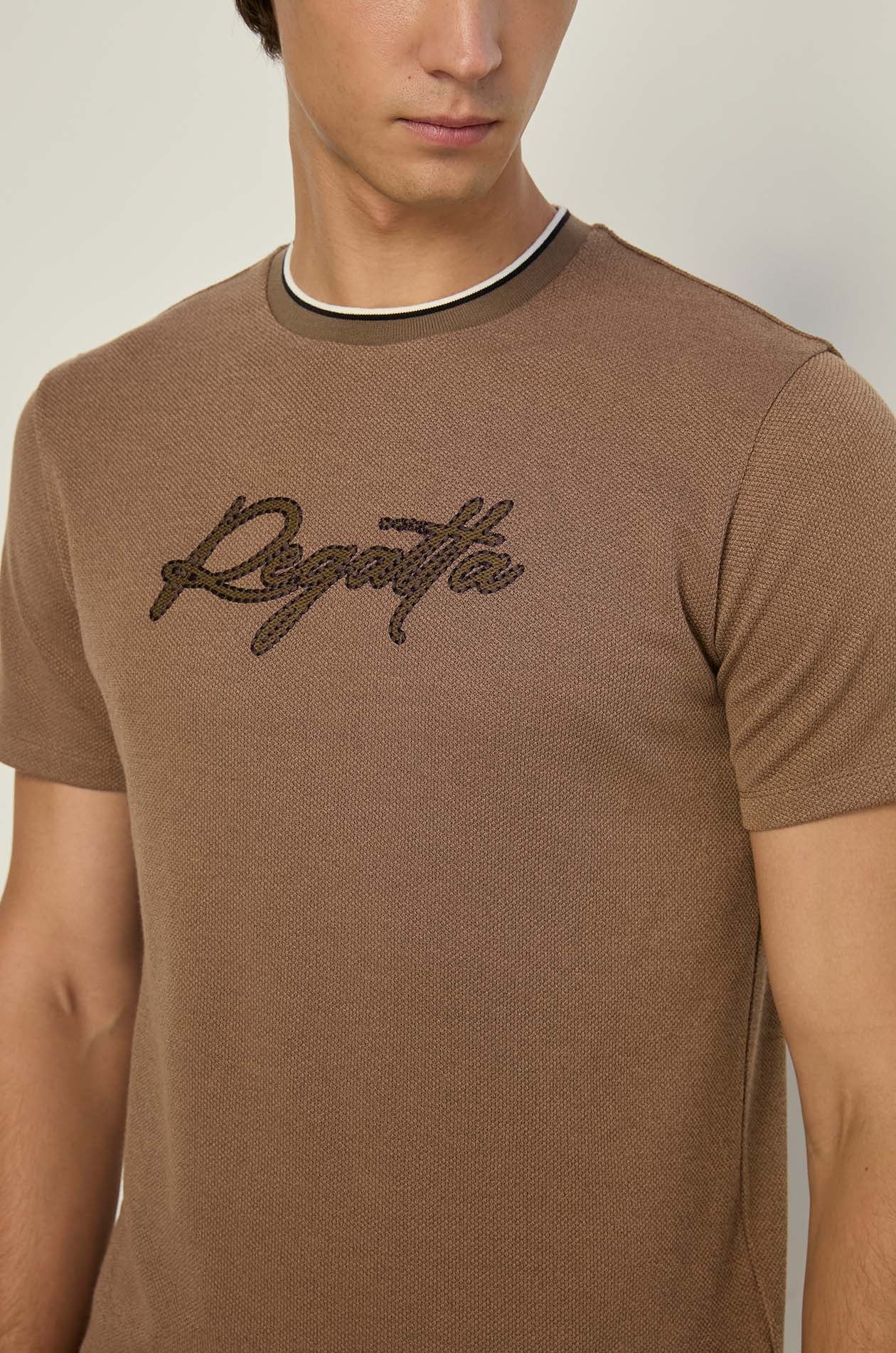 HANDWRITING REGATTA WAFFLE TEE