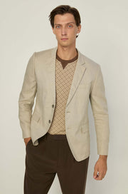 CHECKERED KNITTED TEE