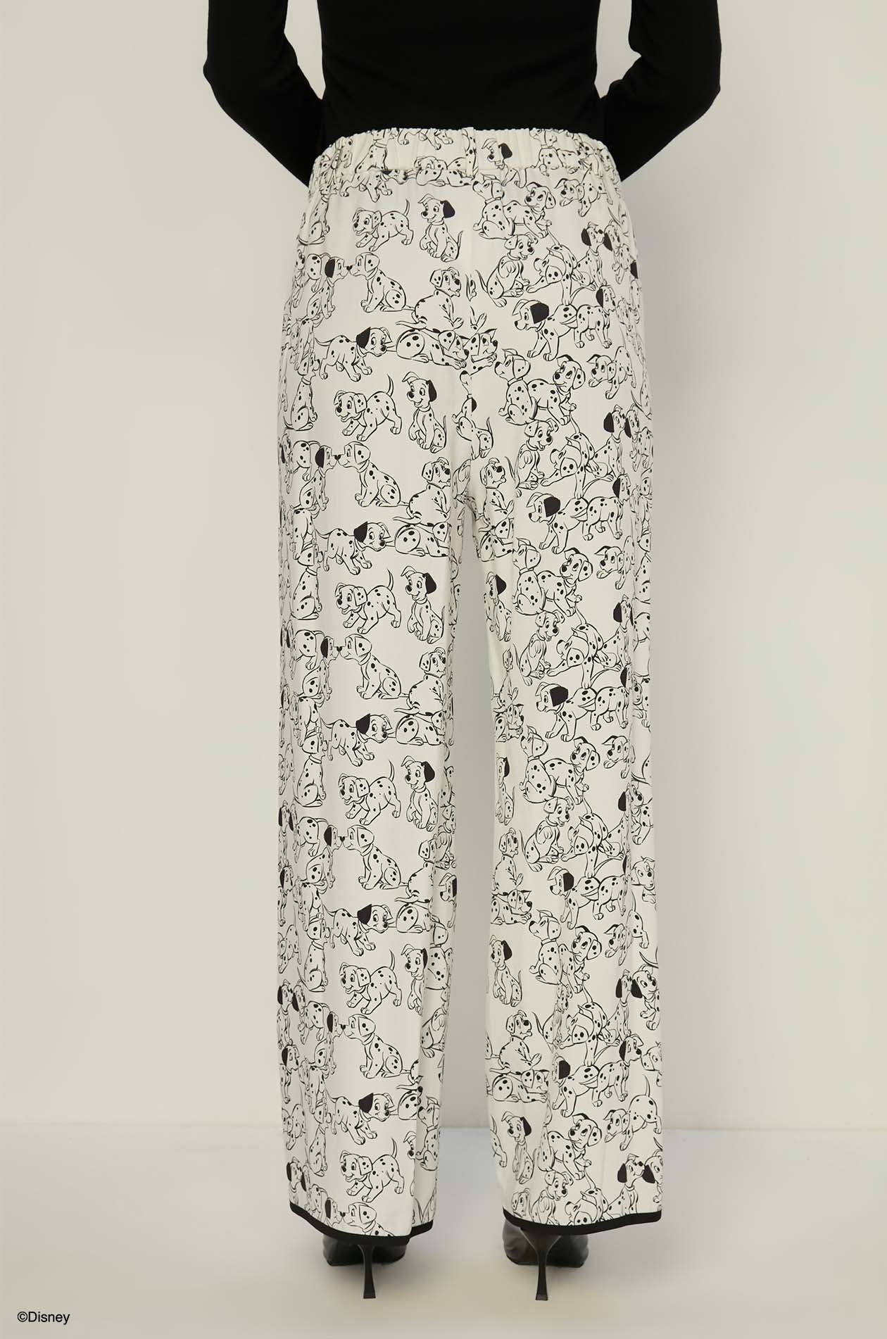 DALMATIANS WIDE LEG PANTS