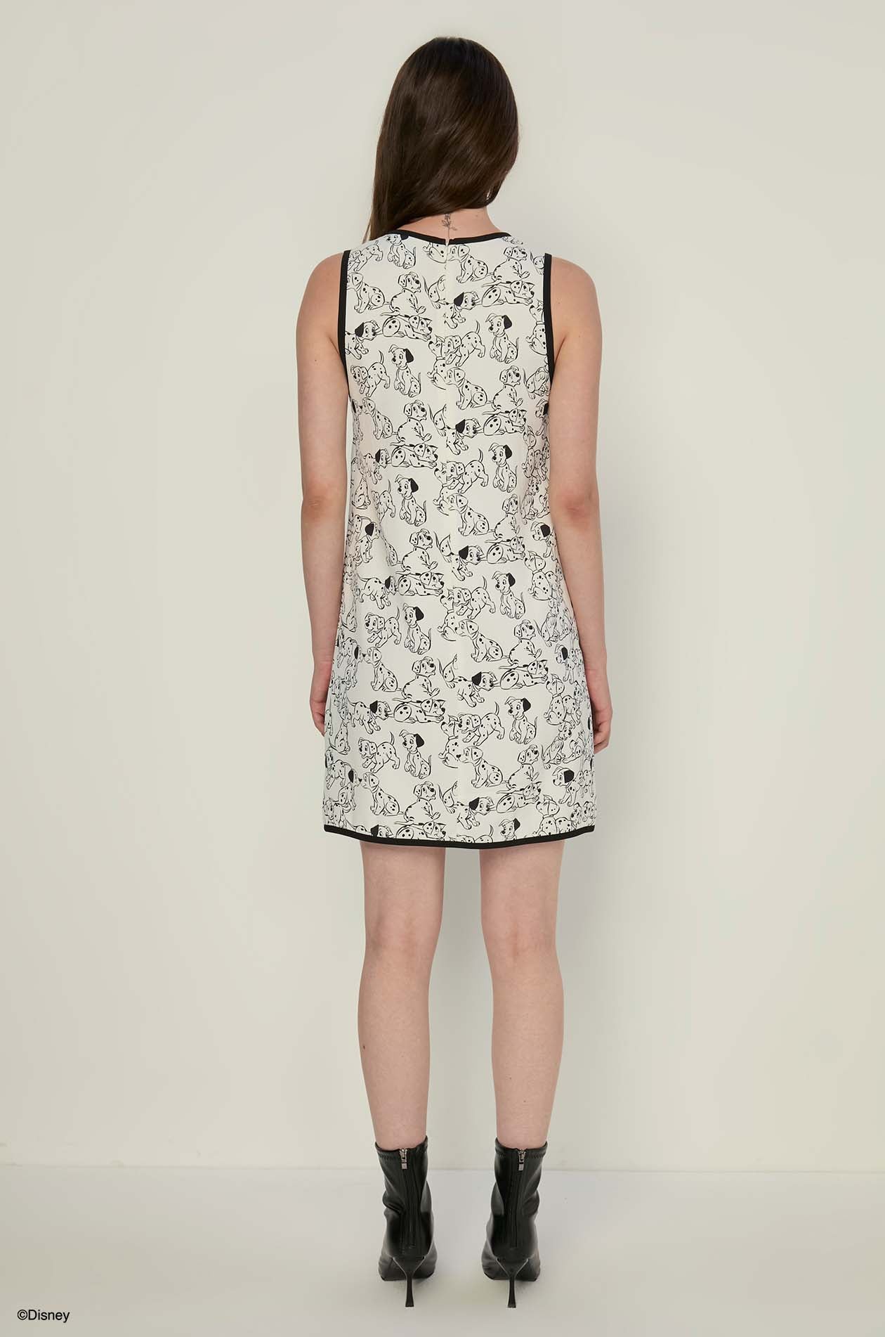 SLEEVELESS DALMATIANS DRESS