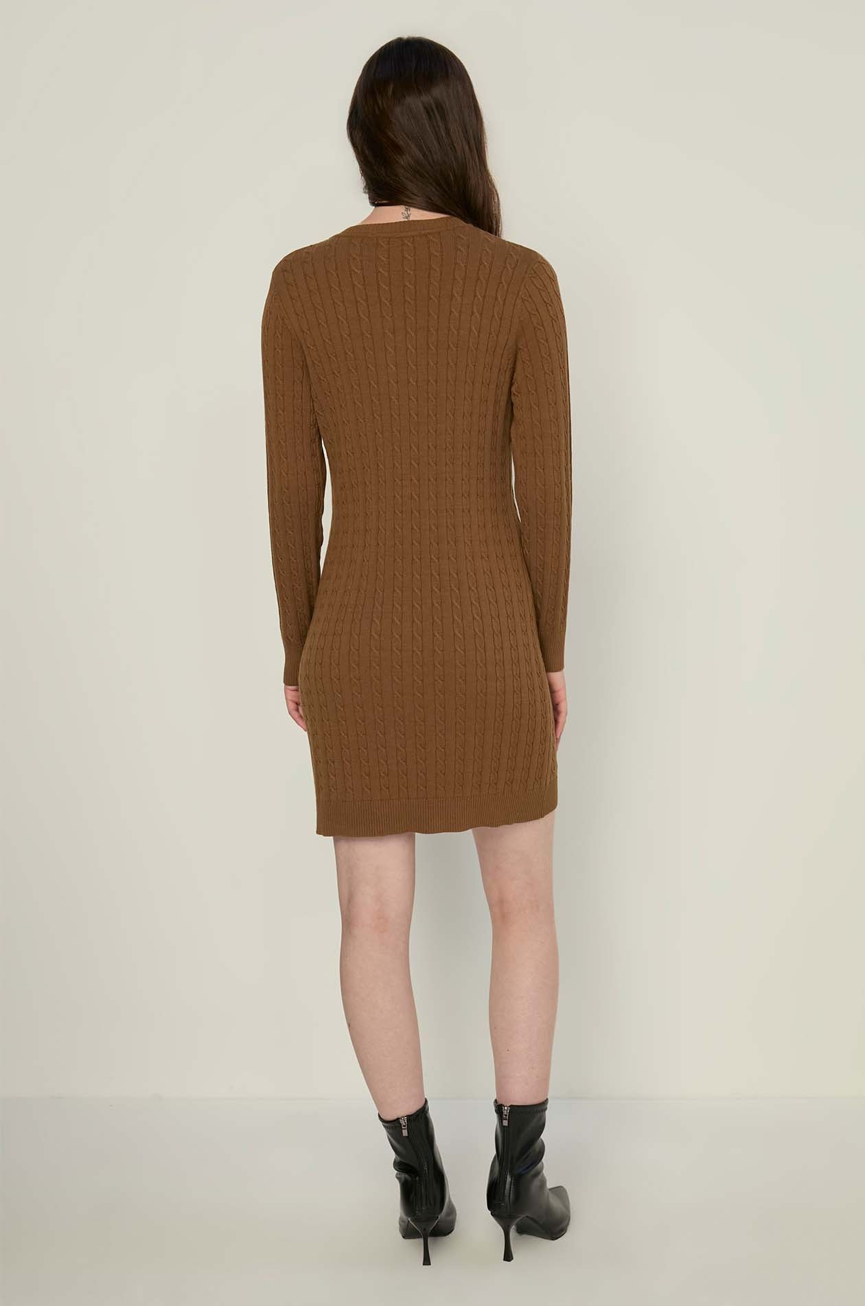 LONGLINE KNITTED CARDIGAN