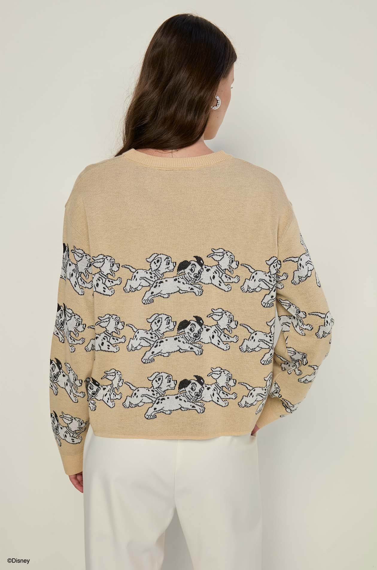 DALMATIANS CROPPED SWEATER