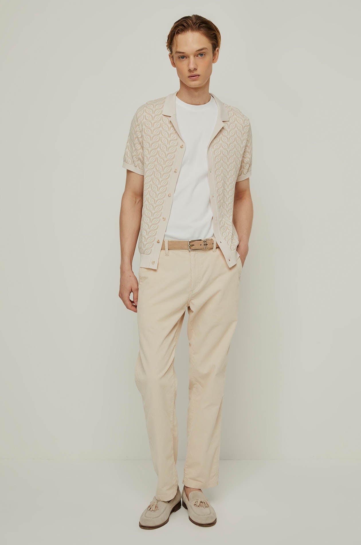 WIDE LEG CORDUROY TROUSERS
