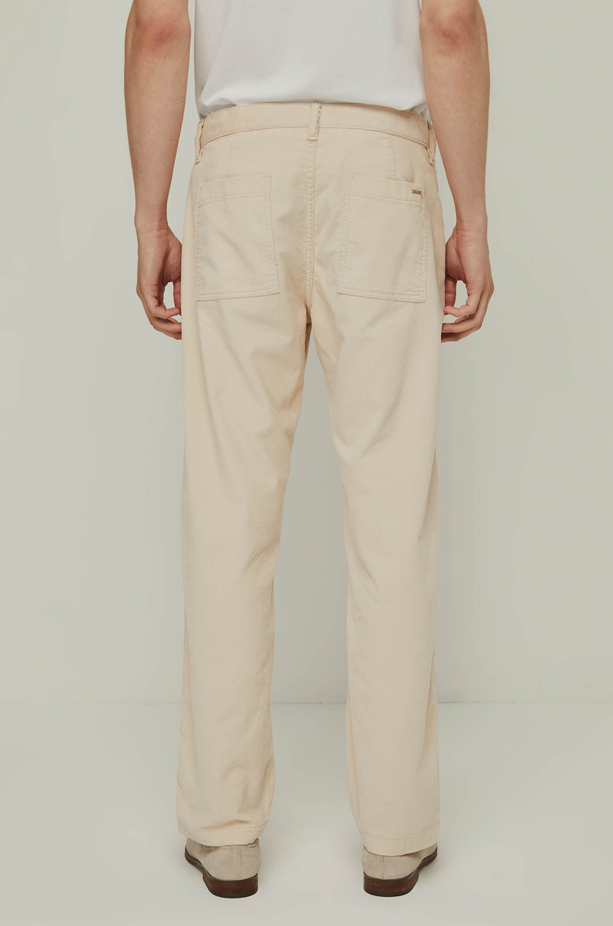 WIDE LEG CORDUROY TROUSERS