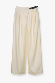 HIDDEN BELT STRAIGHT PANTS