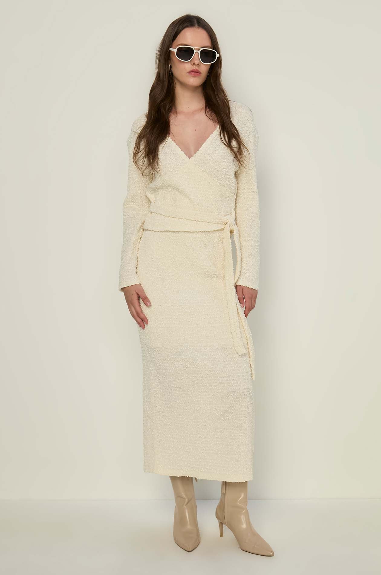 KNITTED PENCIL SKIRT