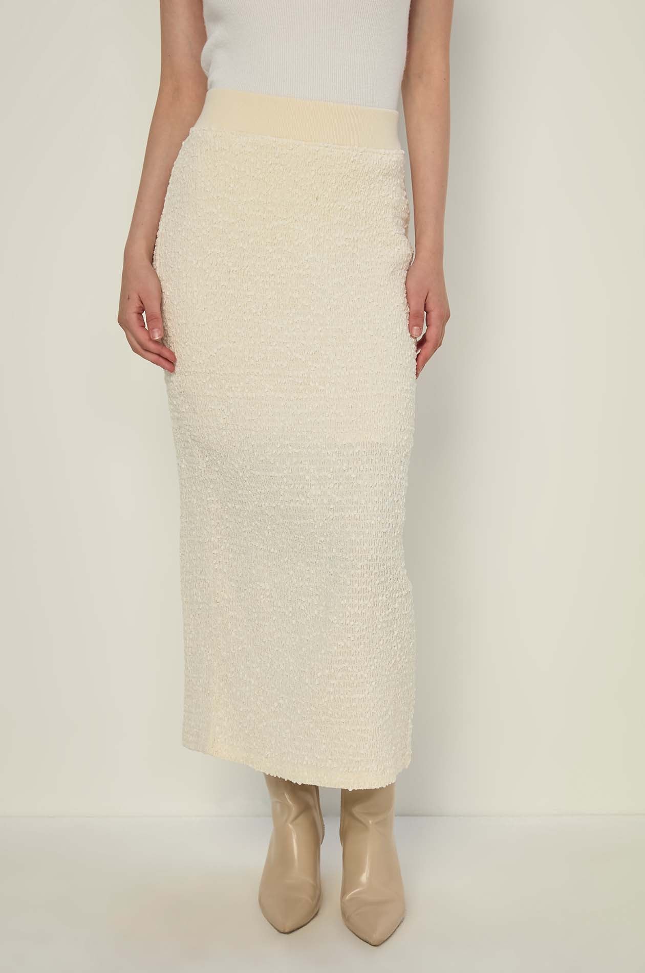 KNITTED PENCIL SKIRT