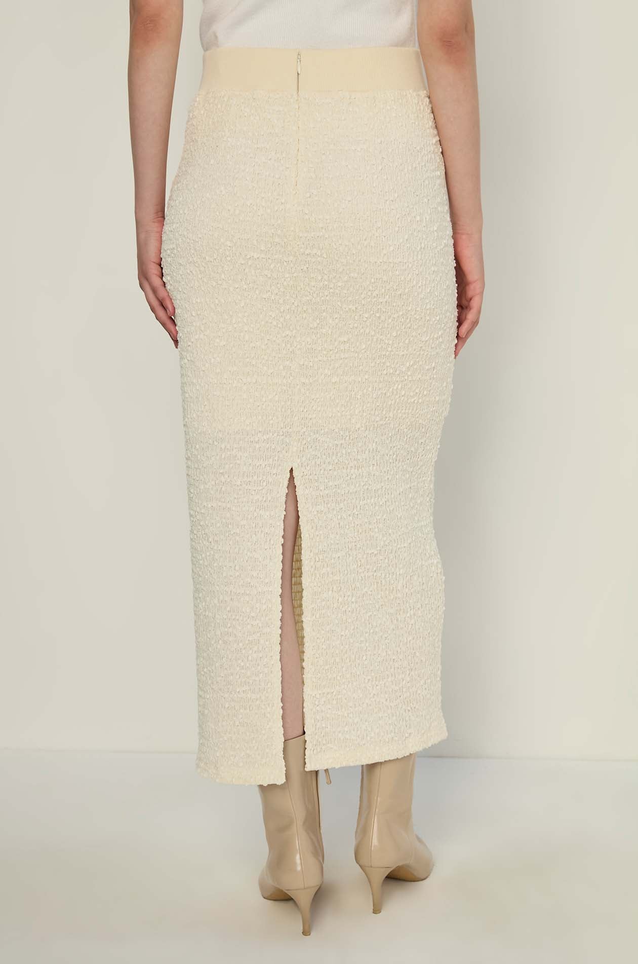 KNITTED PENCIL SKIRT