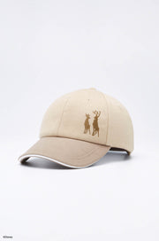 BAMBI EMBROIDERED SUEDE CAP
