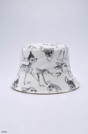 BAMBI AND FRIENDS PRINTED BUCKET HAT