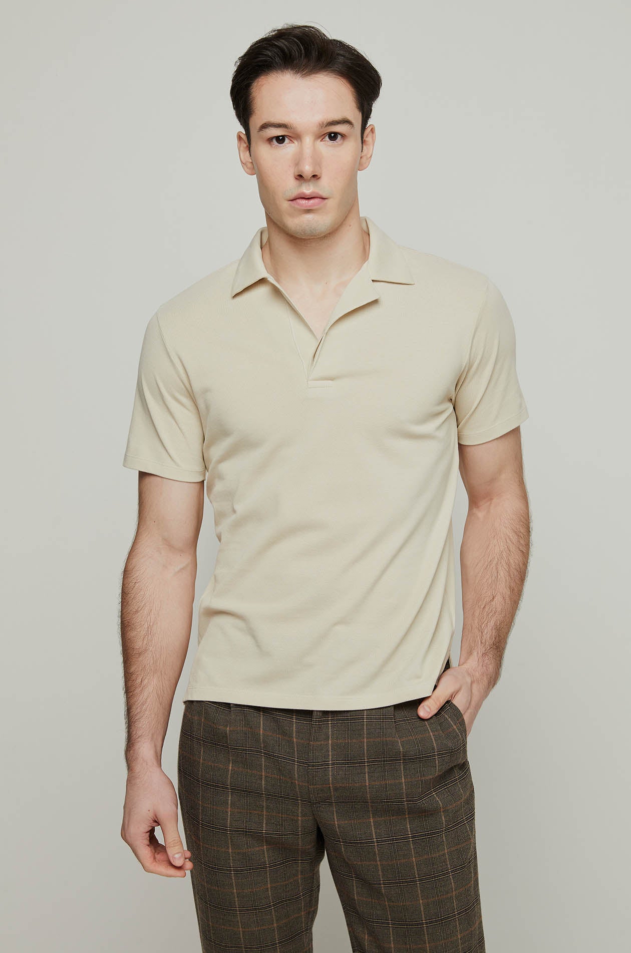 CAMP COLLAR PIQUE POLO
