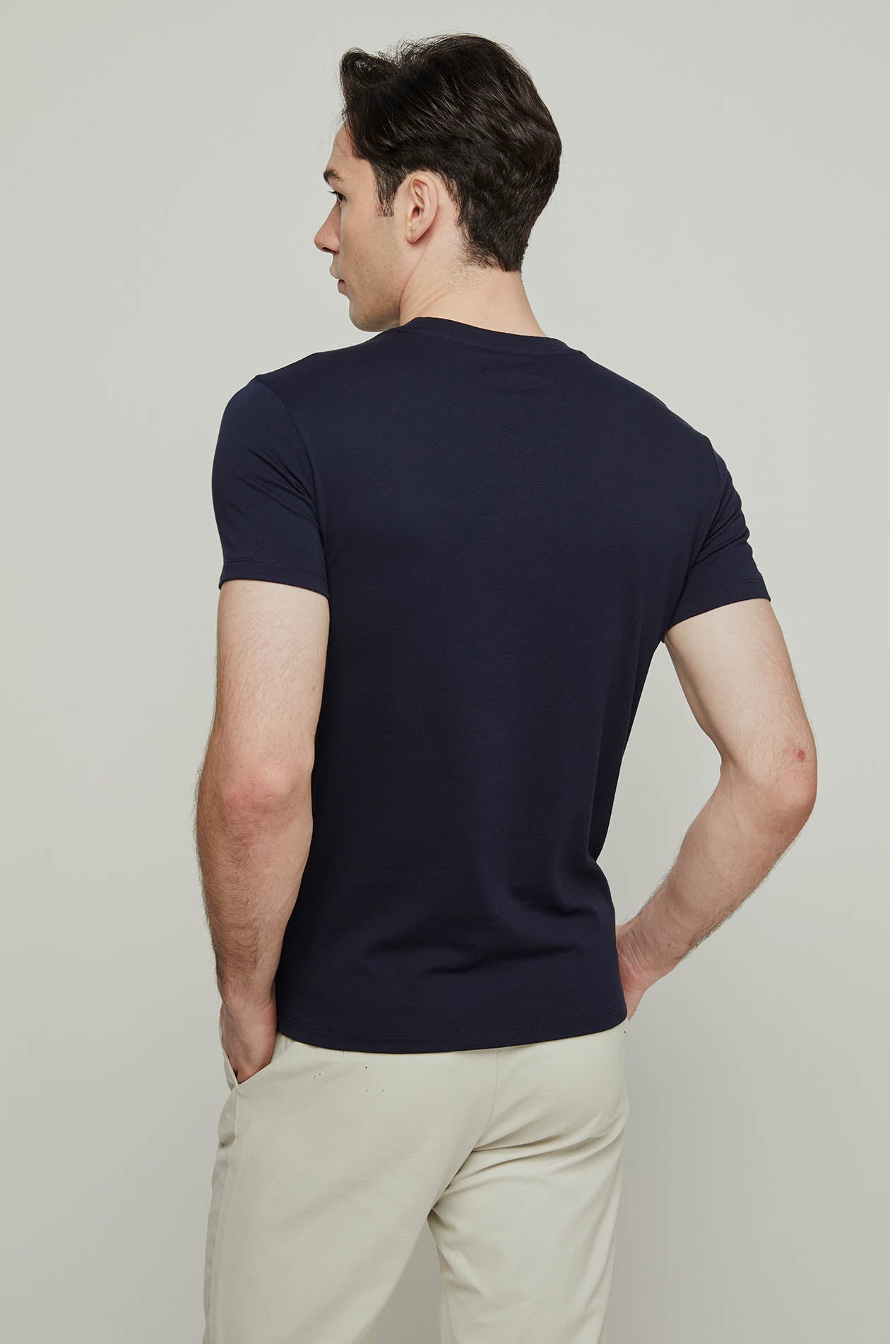LOGO BORDER PRINTED TEE