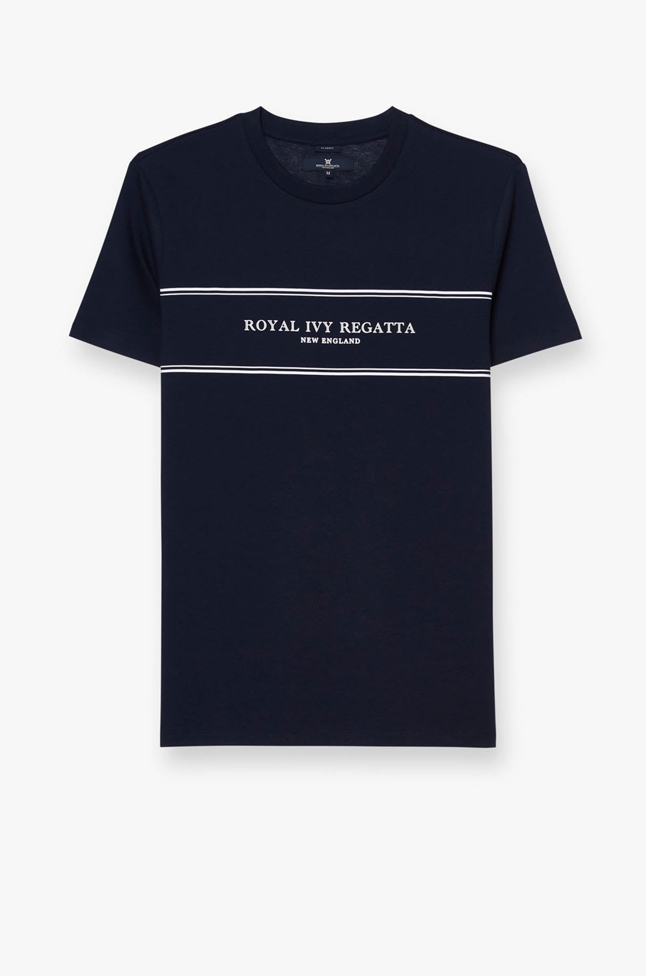 LOGO BORDER PRINTED TEE