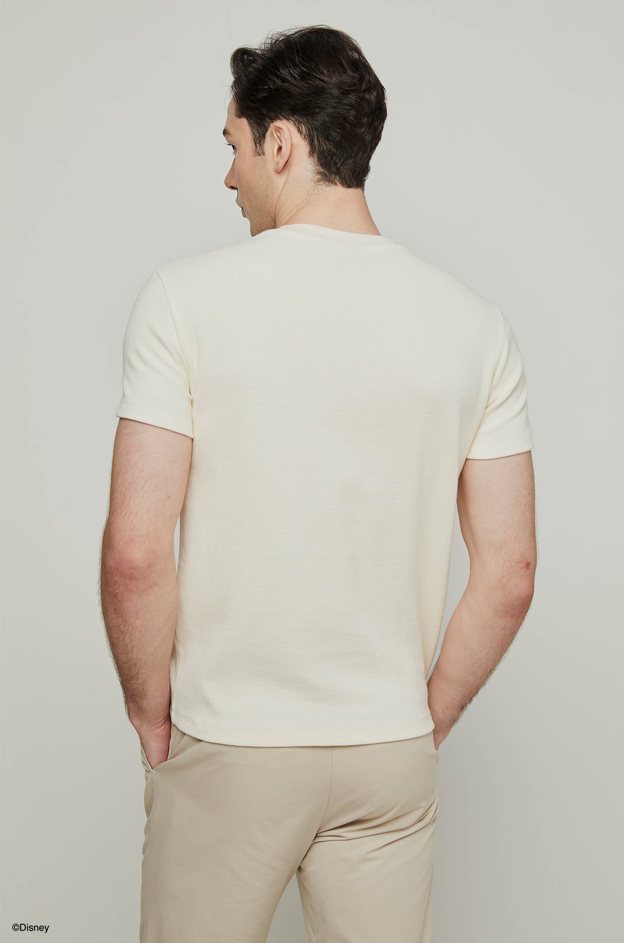 BAMBI WITH BIG TREE WAFFLE TEXTURED TEE