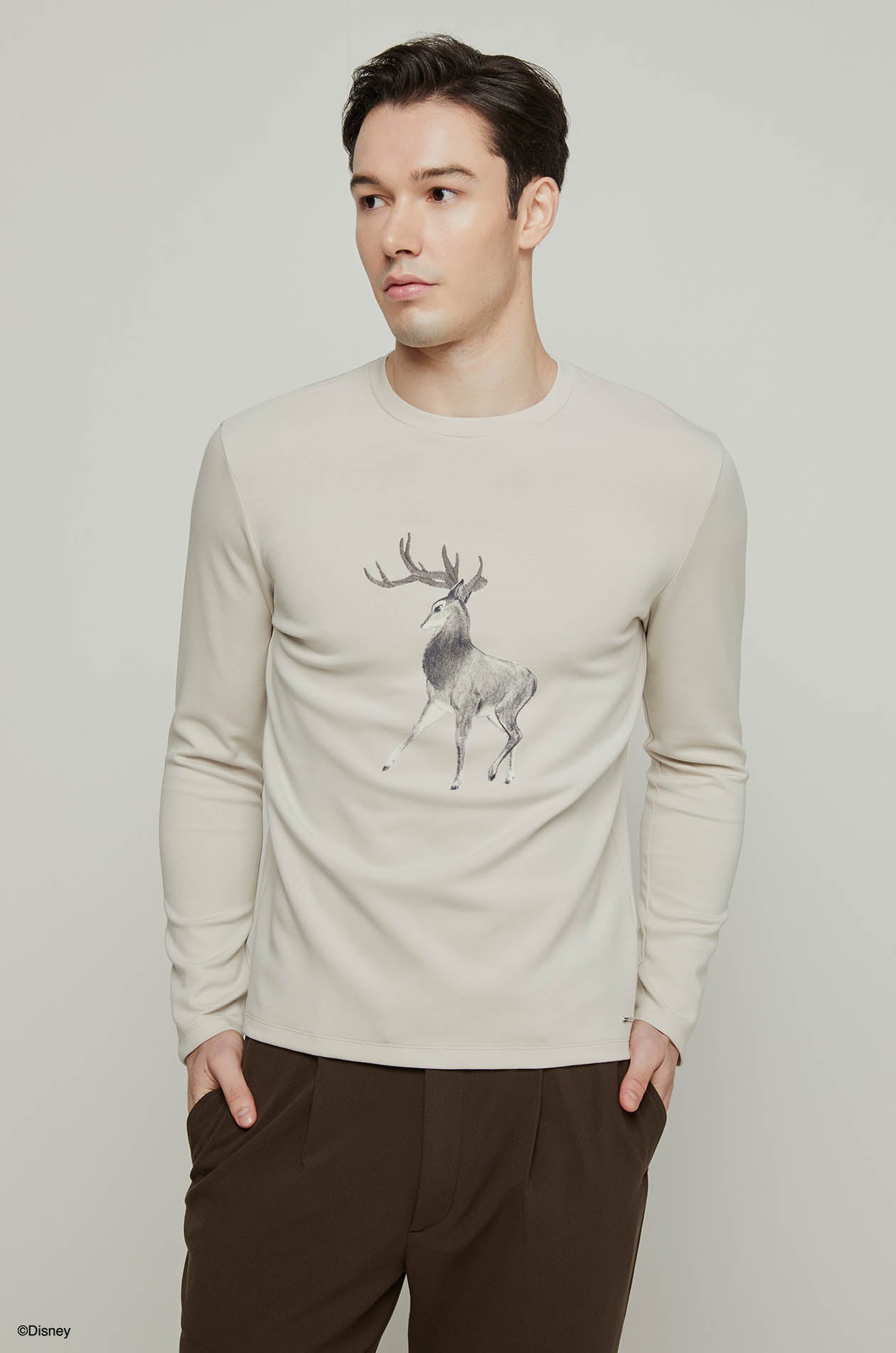 BAMBI PRINTED PULLOVER
