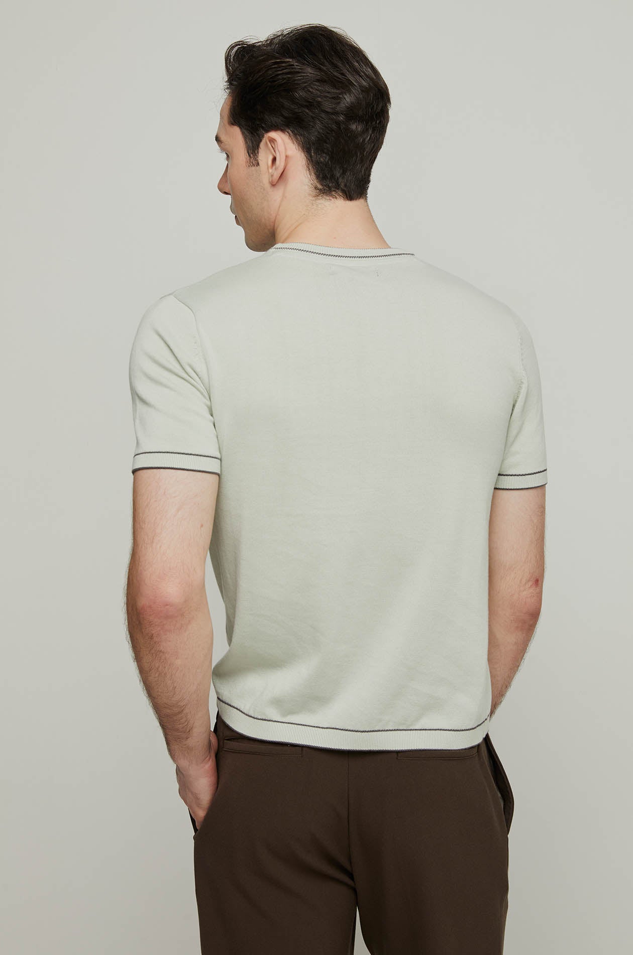 REGATTA STITCHING LOGO KNITTED TEE