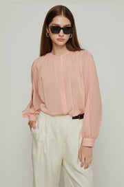 SLIT SLEEVE BLOUSE