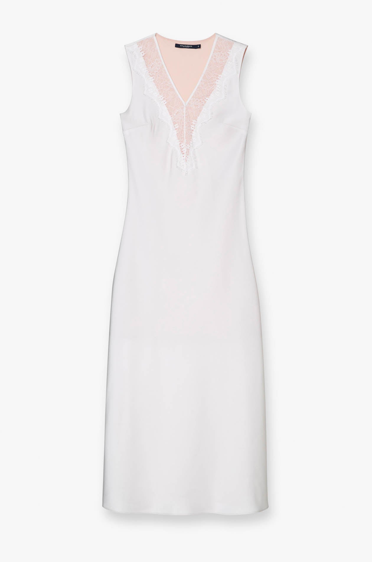 LACE TRIM MAXI DRESS