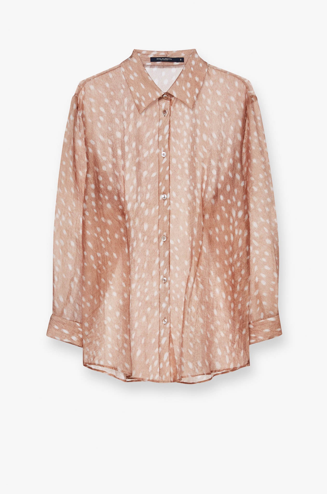 FAWN PRINTED LONG SLEEVE SHIRT