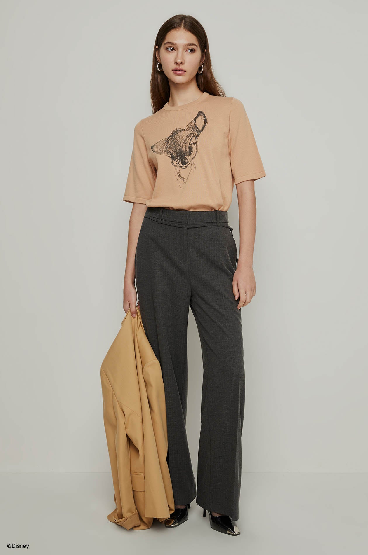 BAMBI PRINTED KNITTED TEE