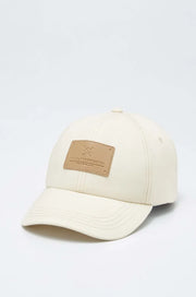 LEATHER LOGO PATCH CAP