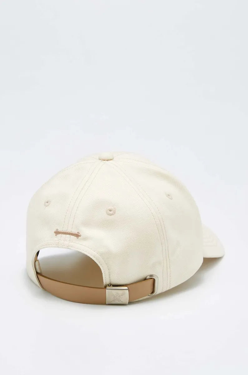 LEATHER LOGO PATCH CAP