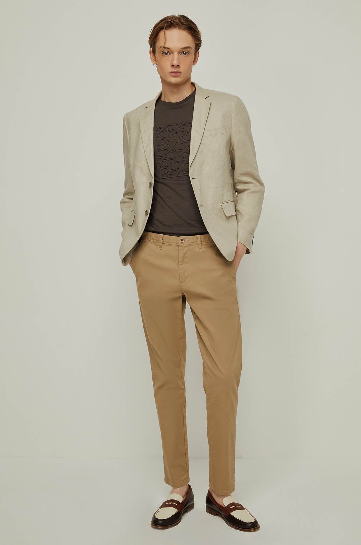 EMBOSSED RIR MONOGRAM TEE