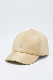 SUEDE BASEBALL CAP