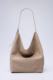 SUEDE BUCKET BAG