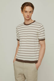 CLASSIC STRIPED KNIT TEE
