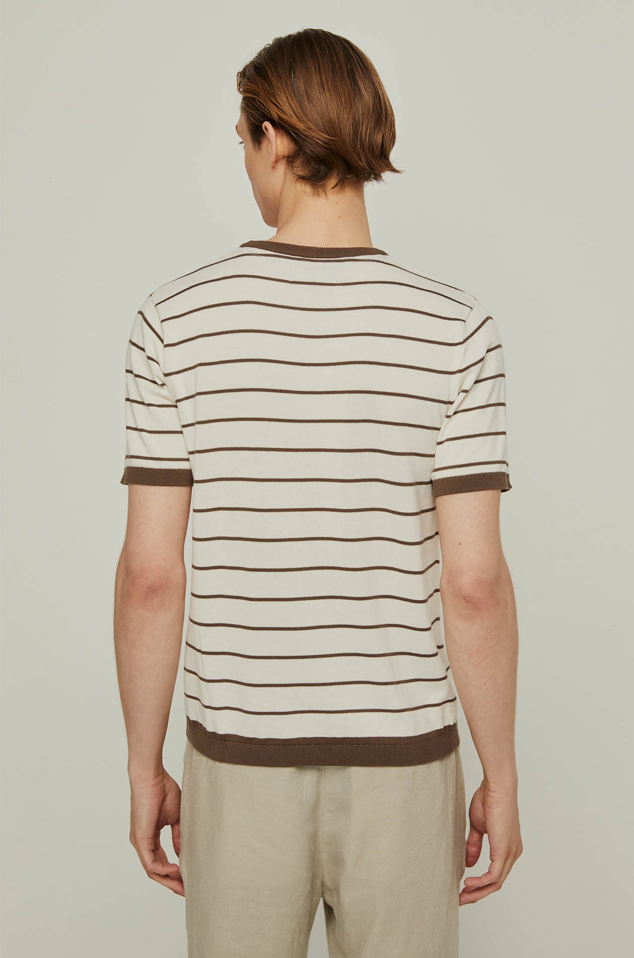 CLASSIC STRIPED KNIT TEE