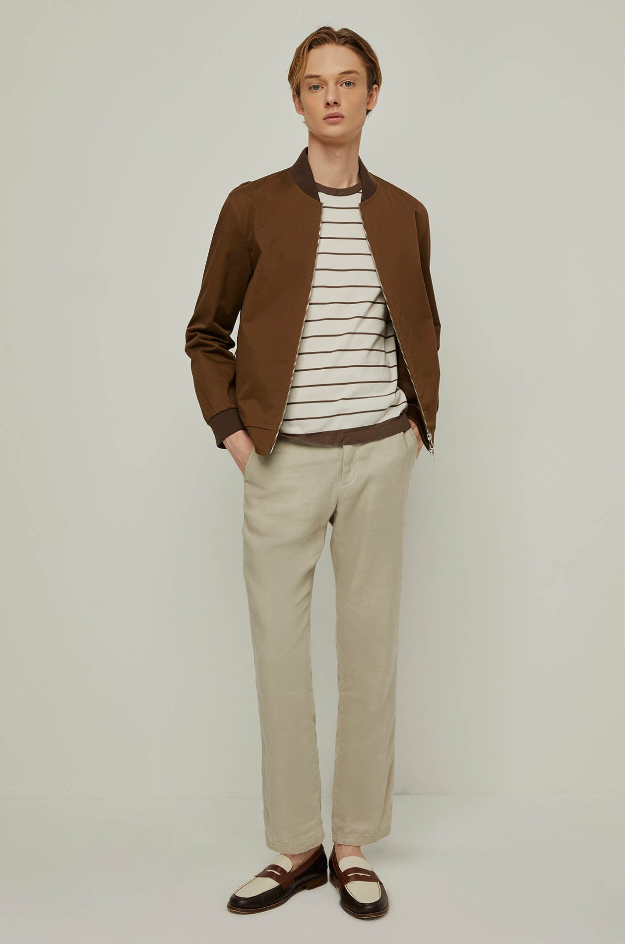 CLASSIC STRIPED KNIT TEE