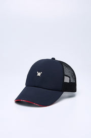 LOGO MESH COTTON TWILL CAP