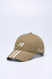 R LOGO WITH STRIPE CAP