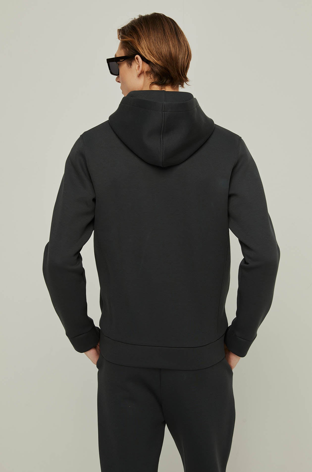 RACING CONTRAST PIPING HOODIE