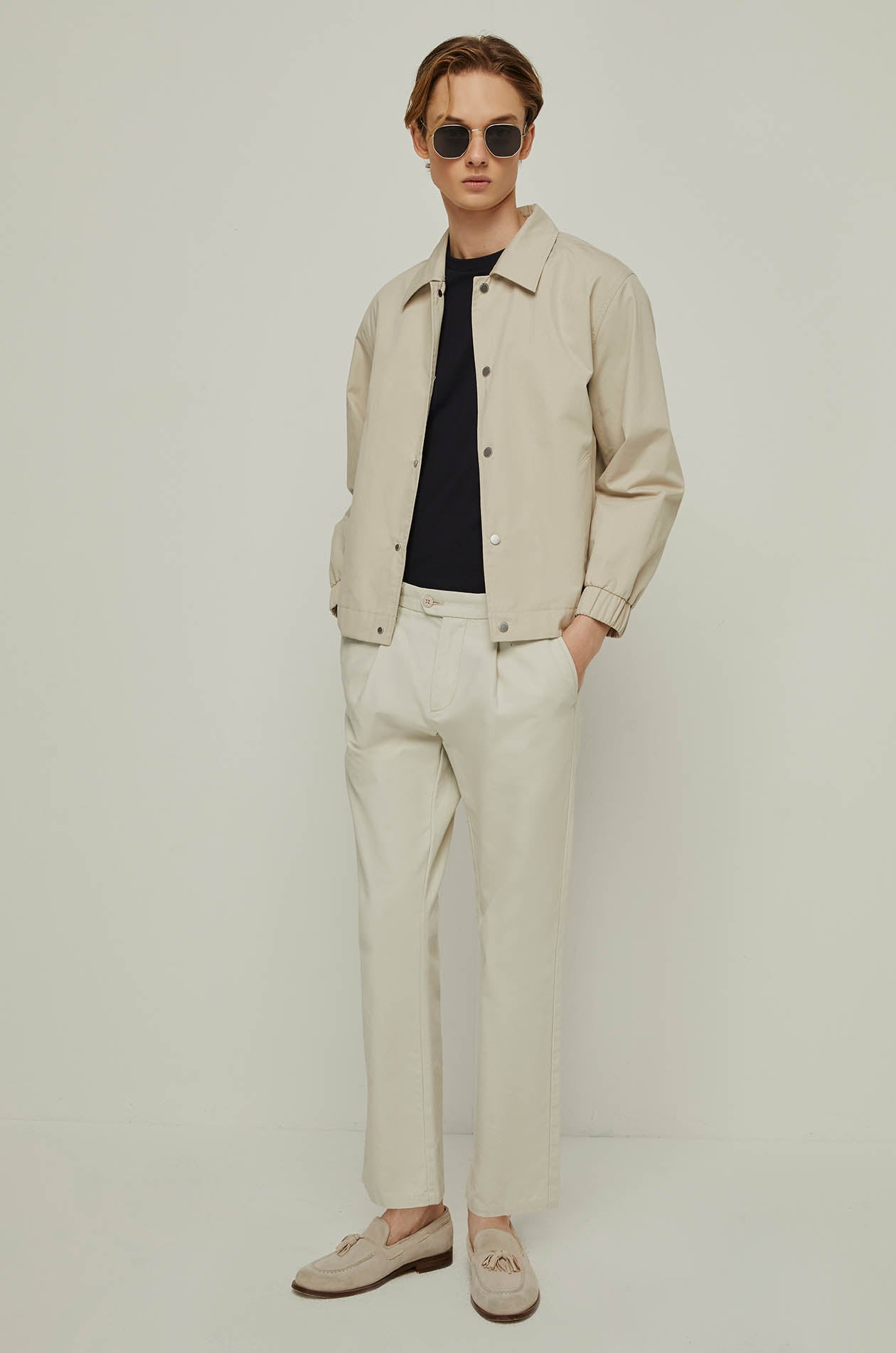 ROUND NECK PIQUE TEE