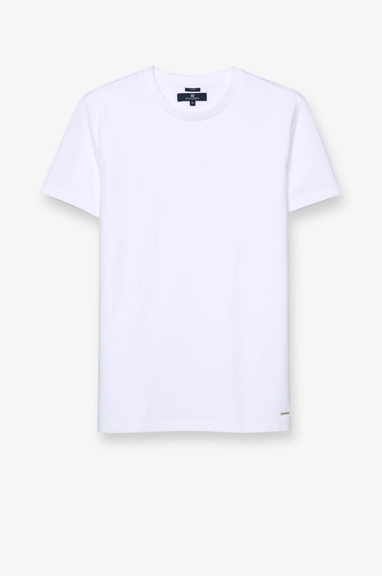 ROUND NECK PIQUE TEE