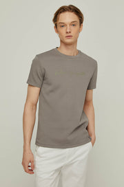 HANDWRITING ON-TONE LOGO TEE
