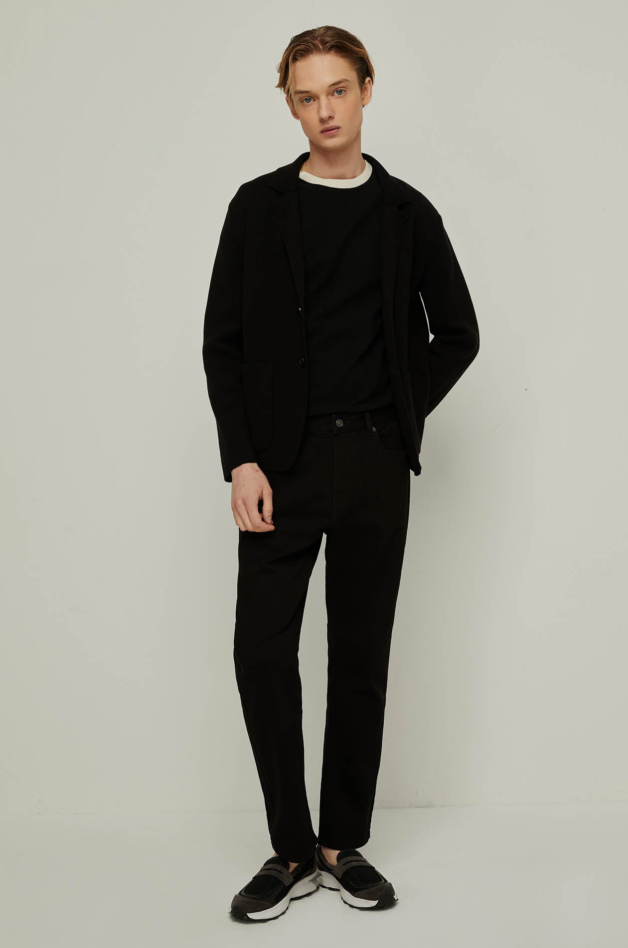 CONTRAST TRIM COTTON TEE