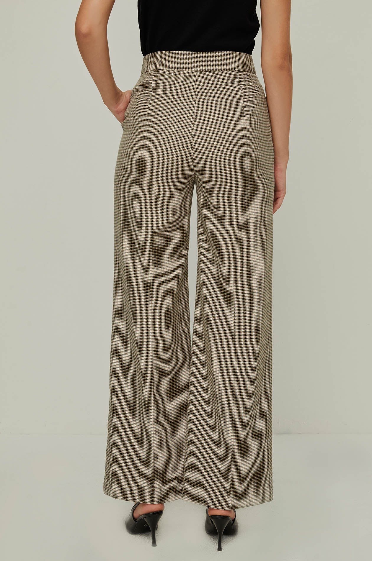 WIDE LEG TAILORED PANTS
