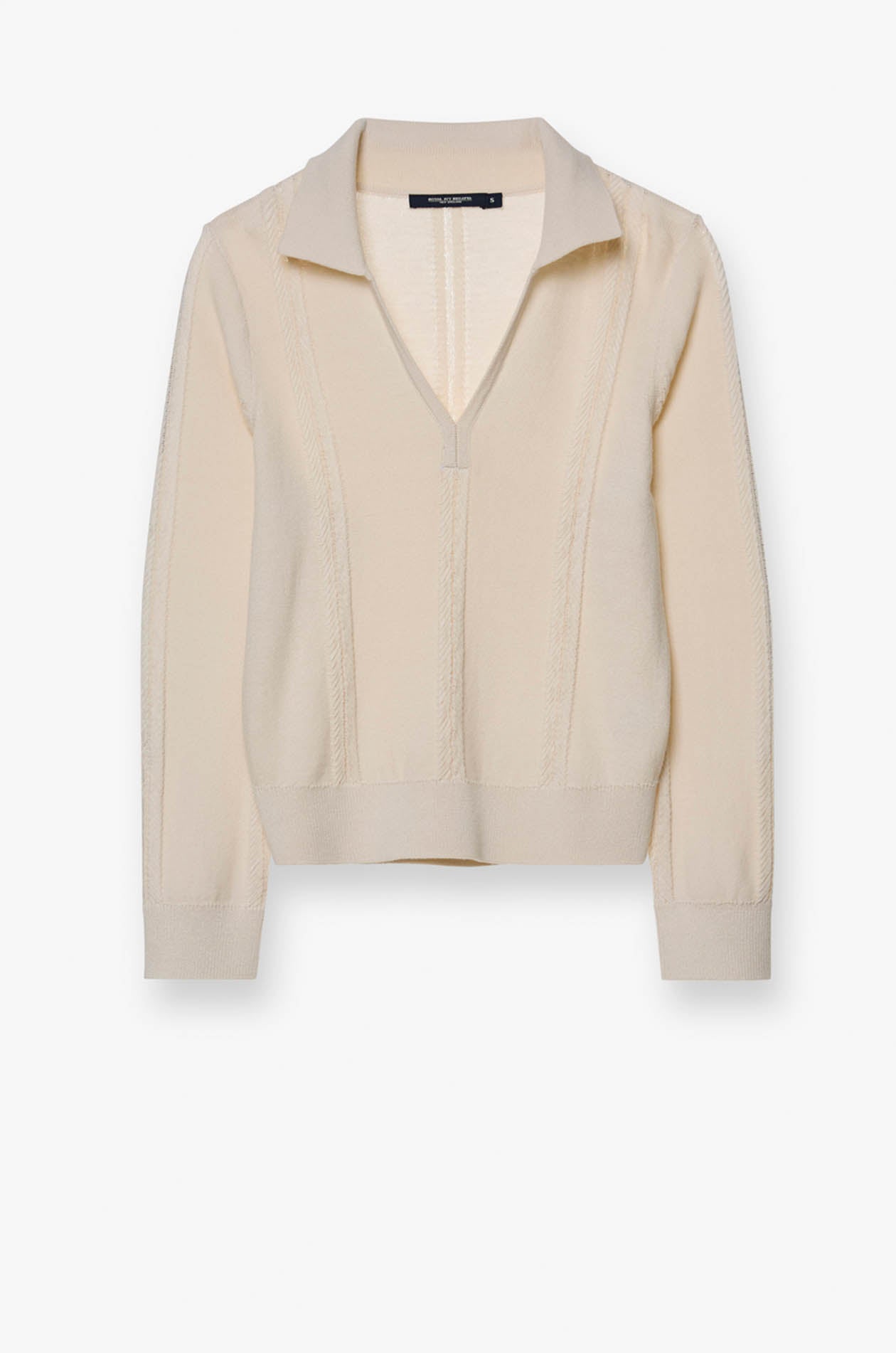 LONG SLEEVE KNITTED TOP