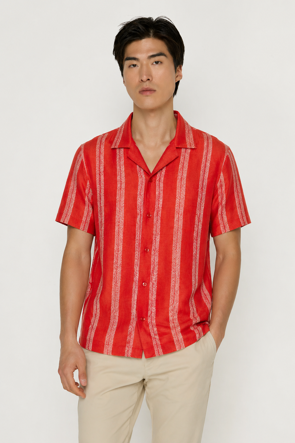 SUNSET STRIPE RELAXED SHIRT