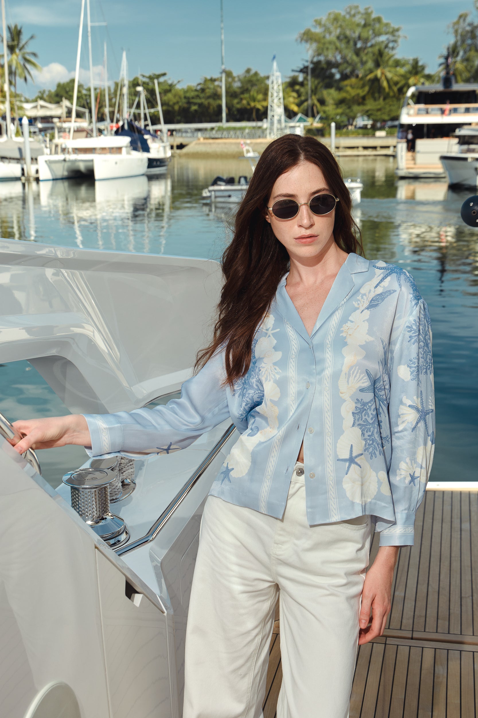 COASTAL PRINT SHIRT