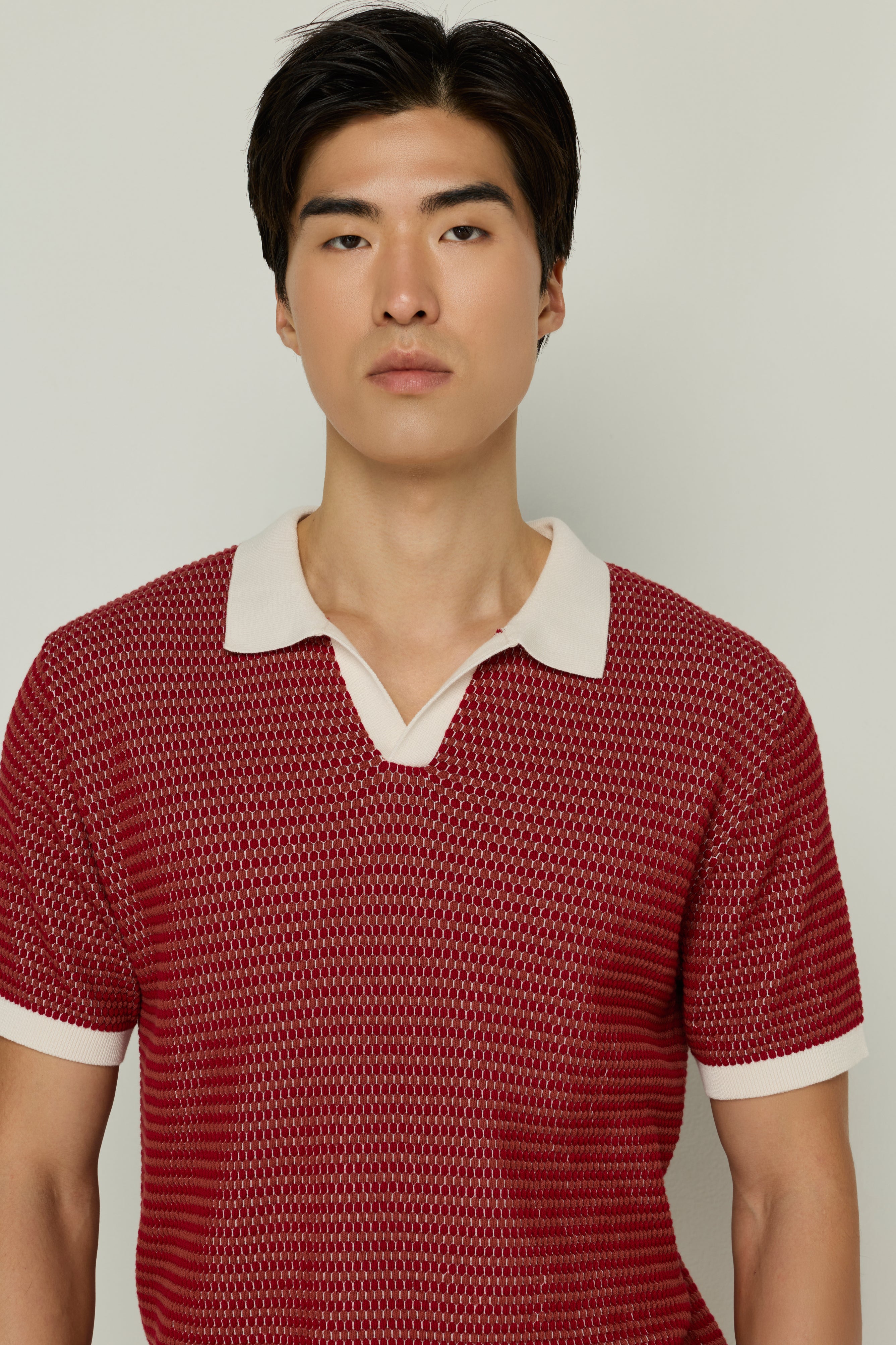 KNITWEAR EMBROIDERY POLO SHIRT