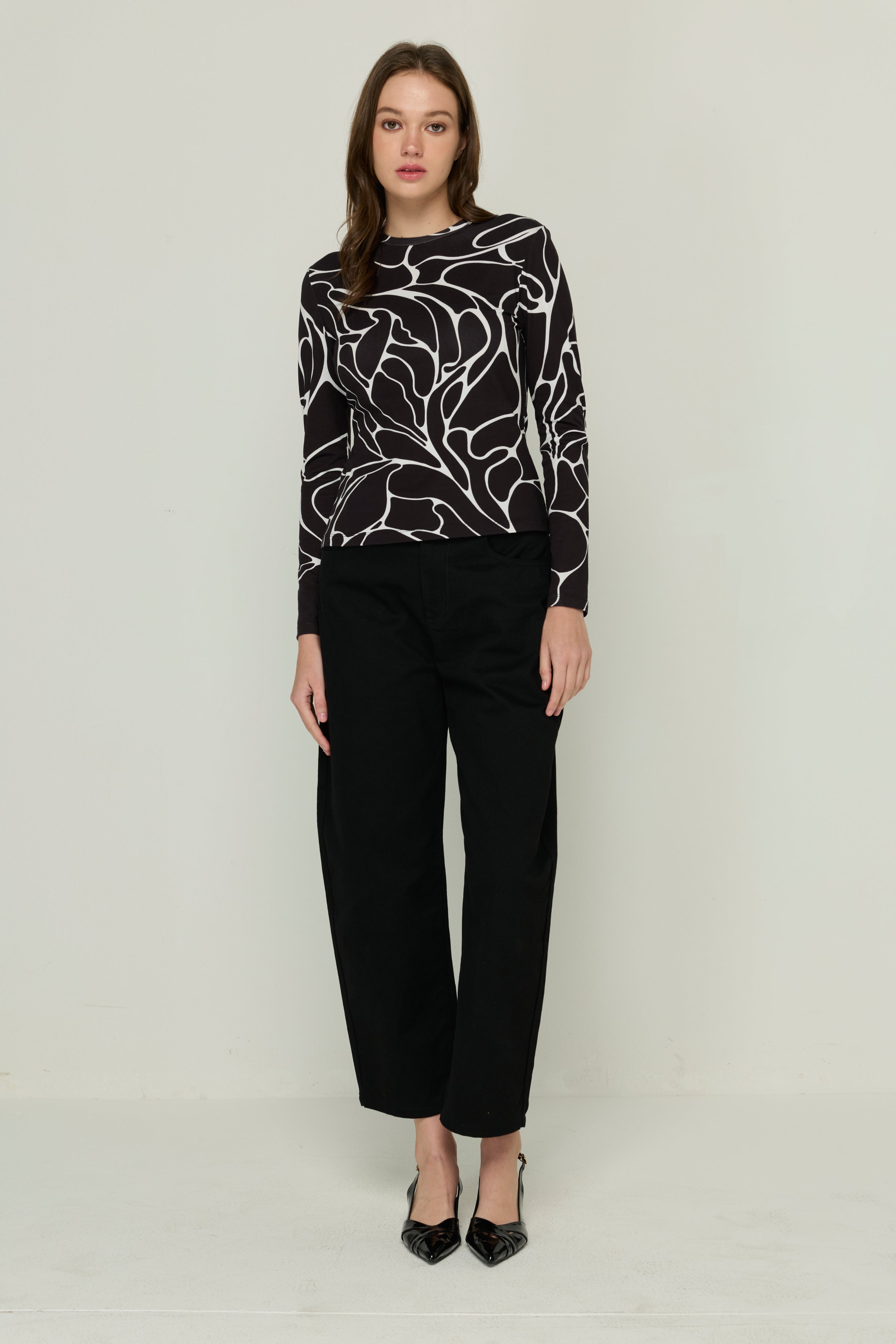 KNIT CREW NECK LONG SLEEVE