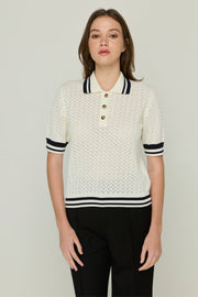FLATKNIT SHORT POLO